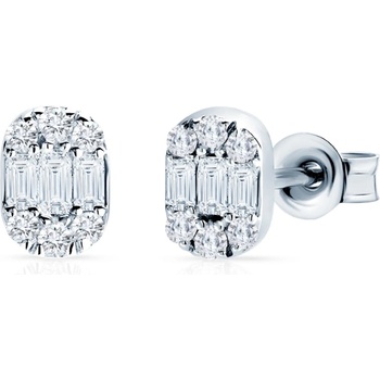 SAVICKI Обеци Savicki: бяло злато, диаманти