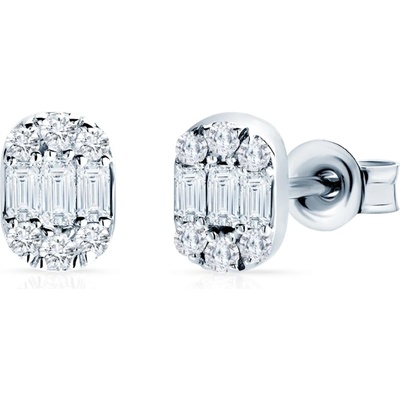 SAVICKI Обеци Savicki: бяло злато, диаманти