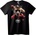 NOONEBRAND Тениска Боксиращ Кенгуру - XS, Black