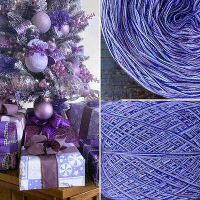 Příze Čarovné klbko (4n) 1500m Limited Edition No.140 glitter violet