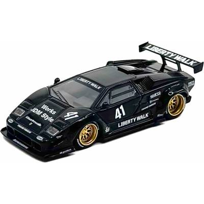 Mini GT LAMBORGHINI COUNTACH LB WORKS BLACK 2024blister 1:64