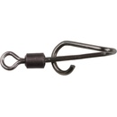 Rybárske karabínky a obratlíky Mikado Rychloupínací Obratlík/Karabinka Swivel veľ.M 10 ks