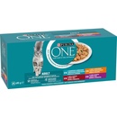Purina One Adult jahňací morské ryby kura hovädzí v šťave 40 x 85 g