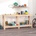 vidaXL Работна маса 180x50x80 см борово дърво масив (822511)