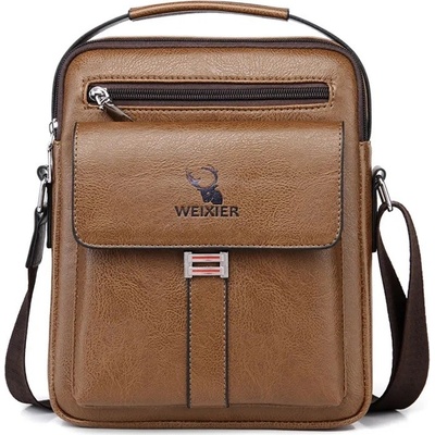 Weixier pánska crossbody taška Evan-KP25275 Hnedá