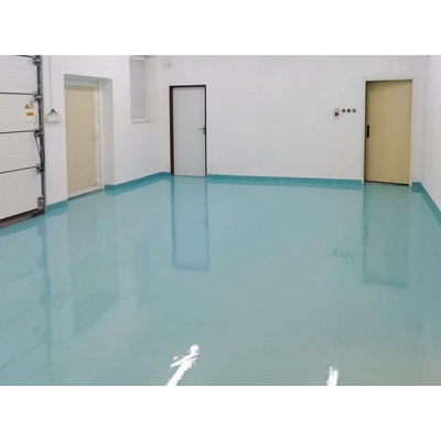 Polyuretanová hmota ROKOFLOOR® PU 420 UV RK 880 RAL 6034 Pastelová tyrkysová 25KG set