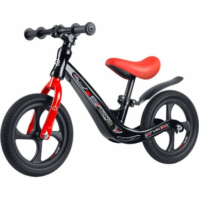 Ricokids 760501 Odrážedlo FUNNU, černo-červené