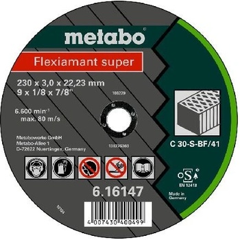 Metabo Řezný kotouč 180 x 22,23 mm 616143000
