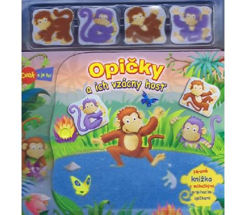 Opičky a ich vzácny hosť