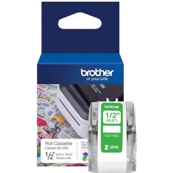 Brother CZ1002, 12мм x 5м, оригинална хартиена ролка (CZ1002)