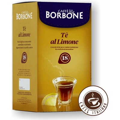 Caffe Borbone citrónový čaj 18 ks
