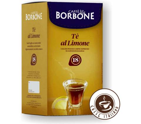 Caffe Borbone citrónový čaj 18 ks