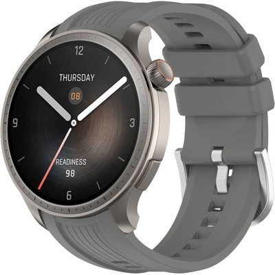 PROTEMIO SILICONE Vymeniteľný remienok pre Amazfit Balance šedý 85966