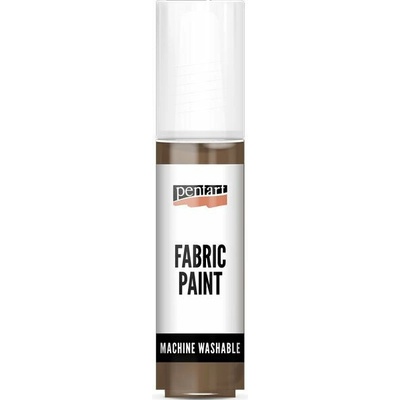 Pentart farba na textil 20 ml hnedá