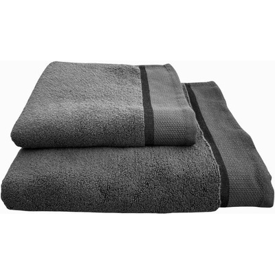 Jerry Fabrics Bavlnená osuška COLOR 70x140 cm Tmavo šedá