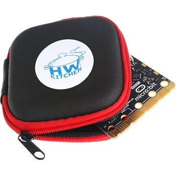 HWKITCHEN Futrálek pro microbit Barva: Červená HW433