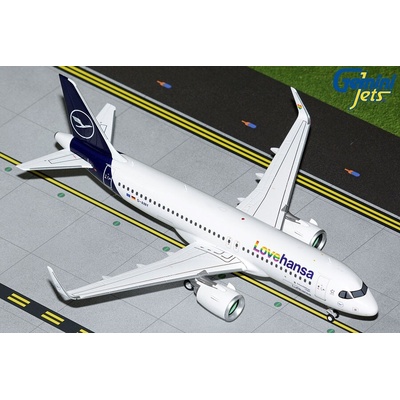Gemini A320-271N Lufthansa Lovehansa Colors Named Lingen 1:200
