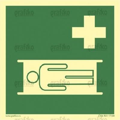 Grafiko | Nosítka - fotoluminiscenční - Materiál Plast, Rozměr 200x200mm