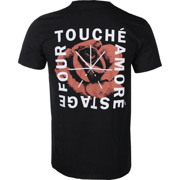 Image 1 of KINGS ROAD Мъжка тениска Touche Amore - Stage Four Rose - Black - KINGS ROAD - 20090172