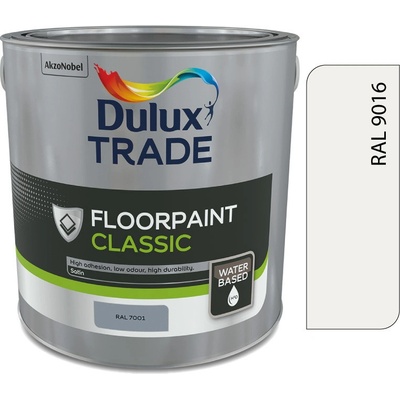 Dulux Floorpaint Classic RAL 9016 biela 6kg