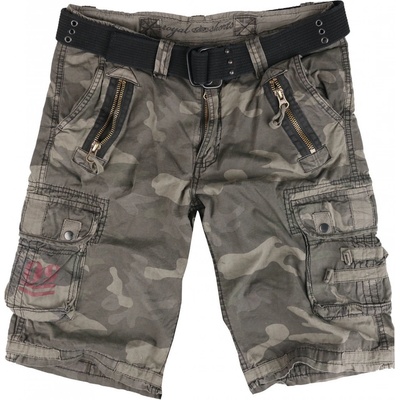 Kraťasy Surplus Royal shorts blackcamo