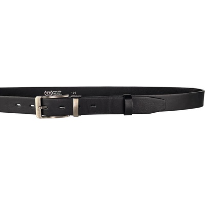 Penny Belts pánský kožený opasek 30-100-7-60 černý