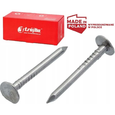 Hřebíky na lepenku 3,0x35mm Černé Hladké - 3x35mm | 5KG