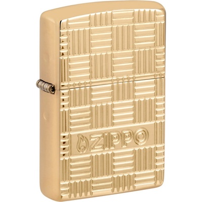Zippo Armor Deep Carve Grid