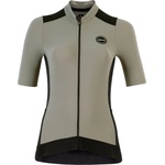 Nalini Дамска фланелка с къс ръкав за колоездене Nalini Women's Five Pockets Jersey Cycling jersey - Black / Sage - размер XL (156-2819-0215)