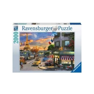 Ravensburger Puzzle 2000 Sunset in Paris