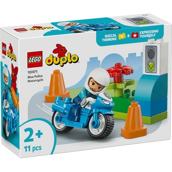 LEGO® DUPLO® - Blue Police Motorcycle (10471)