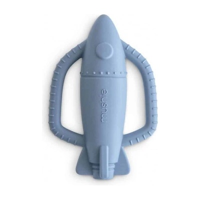 Mushie hryzadlo s hrkálkou mushie rocket tradewinds