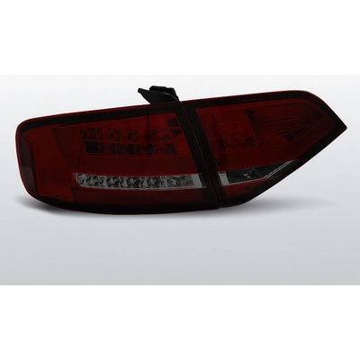 TUNING-TEC Zadné svetlá diódové, AUDI A4 B8, 2008-2011, SEDAN ČERVENÁ SMOKE LED