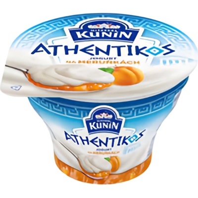 Mlékárna Kunín Athentikos jogurt na meruňkách 140 g