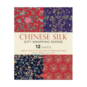 Chinese Silk Gift Wrapping Papers - 12 Sheets (ISBN: 9780804845496)
