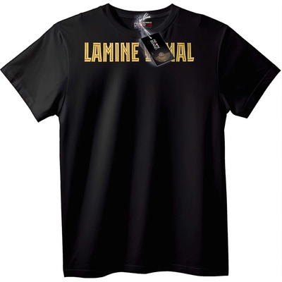 NOONEBRAND Тениска Lamine Mal - 2XL, Black