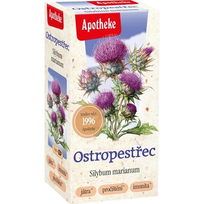 Green Apotheke Čaj Ostropestřec mariánský 20 x 2 g