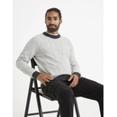 Celio pletený svetr Verybest se vzorem šedá