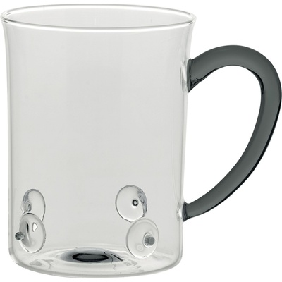 Zafferano Чаша халба Patèa стъклена 510 мл сива (PAT0309)