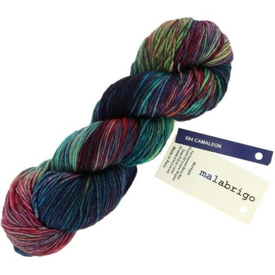 Malabrigo Arroyo Camaleon 684 barvy chameleona