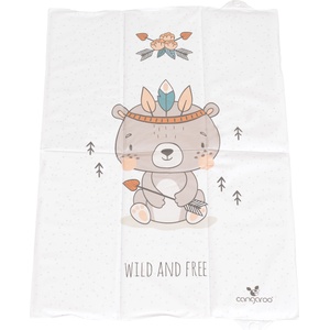 Cangaroo Сгъваема подложка за повиване Cangaroo - Wild & Free, 60 x 40 сm, Bear (109549)