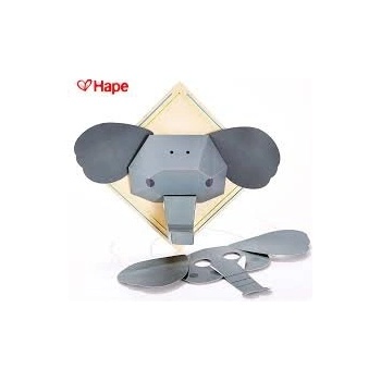 Image 1 of Hape - Направи си сам картина и маска Слонче