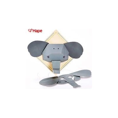 Hape - Направи си сам картина и маска Слонче