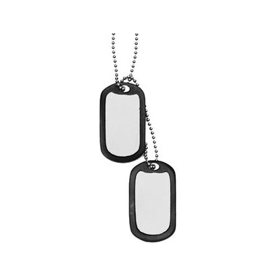 US ID známky DOG TAGS Mil-Tec® - strieborné