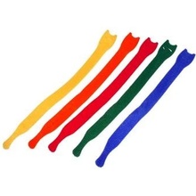 Velcro VEL-EC60250 Stahovácí pásky 13 mm suchý zip 20 cm 5 ks barevné