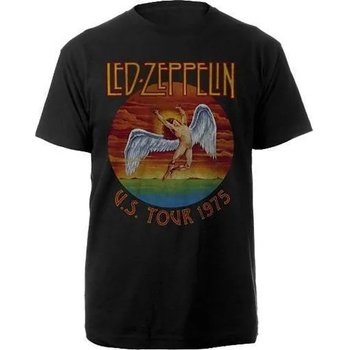 Led Zeppelin Риза USA Tour '75. Unisex Black 2XL (LZTS08MB05)