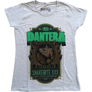 Pantera Snakebite XXX Label Тениска с къс ръкав Heather Grey L Дамски (PANTS21LH03)