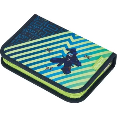 Herlitz Несесер с 19 части, 1 крило, Funky Ninja - Herlitz