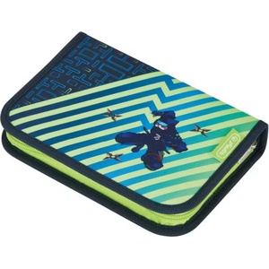 Herlitz Несесер с 19 части, 1 крило, Funky Ninja - Herlitz