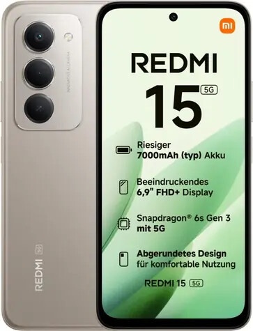 Xiaomi Redmi 15 5G 8GB/256GB Titan Gray od 4 575 Kč - Heureka.cz